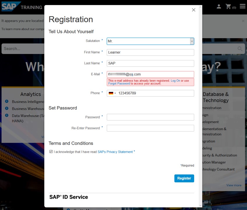 SAP Learning Hub Help Center